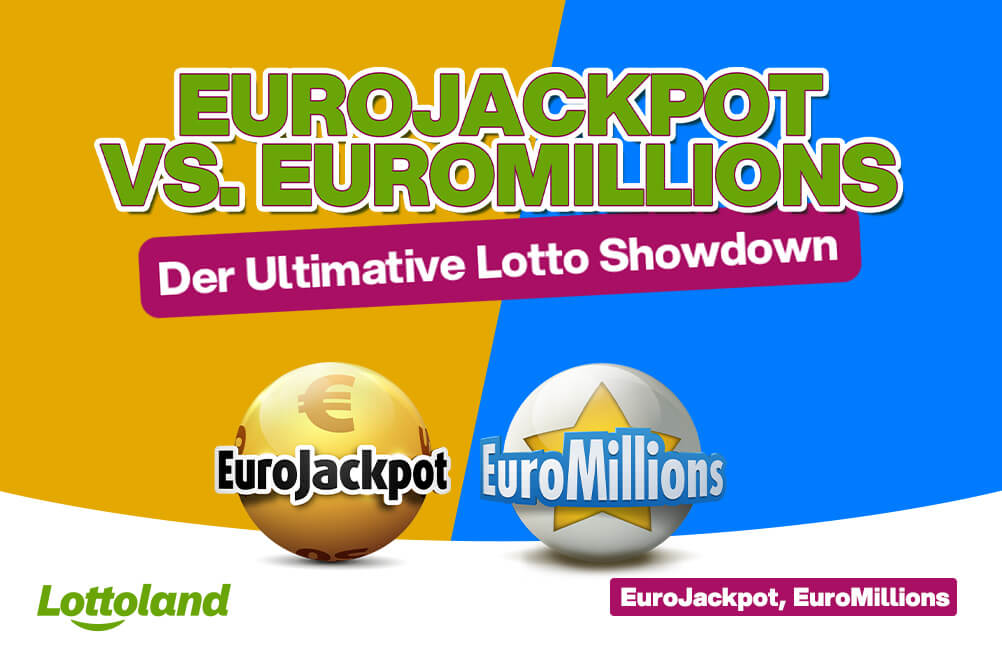 Bild zeigt den EuroJackpot im Vergleich mit den EuroMillions
