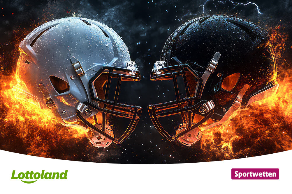 Bild zeigt Titelbild zum Lottoland Artikel und Wettguide zum Super Bowl LX 2026 